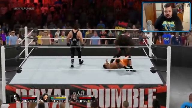 ROYAL RUMBLE ! STING ... UNA LEGGENDA ! W2K15 смотреть онлайн