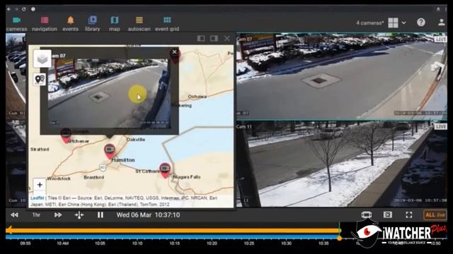 iWATCHER Plus Smart Map Tool смотреть онлайн