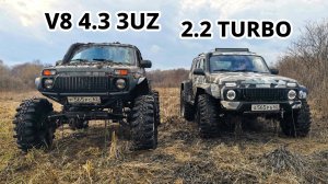 РУССКИЙ RAPTOR! ЭТУ НИВУ БОЯТСЯ ИНОМАРКИ! НЕ НИВА V8 4.3 3UZ, JEEP RUBIKON, SUZUKI JIMNY, ОФФРОАД