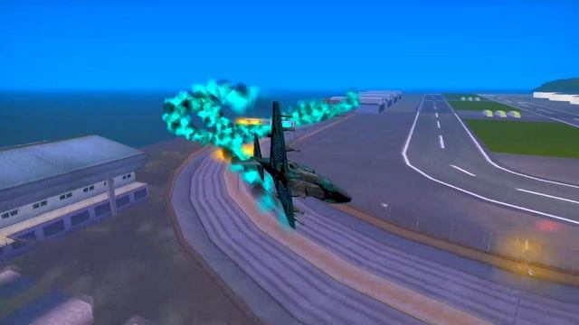 GTA:SA Hydra Stunts 2024 - Smoke Trail Mod смотреть онлайн
