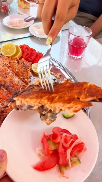 Вкусная Рыба на Мангале 👍😋🇺🇿