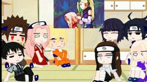 Реакция Наруто (и команды №7 №8 и №10 + Неджи) на Сакуру,Ино Хинату (и на шип НаруСаку + СасуХина )