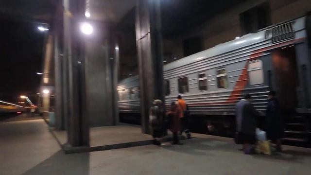 Поезд № 147 Москва-Калининград На платформе минского вокзала смотреть онлайн