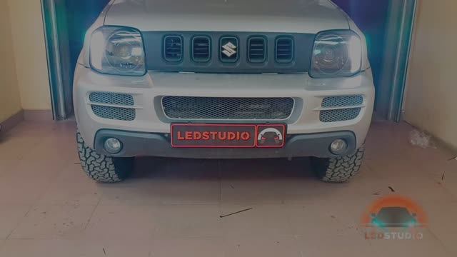 Suzuki Jimny модернизация фар смотреть онлайн