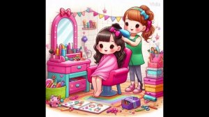 парикмахер. профессии. Обучающие видео для детей