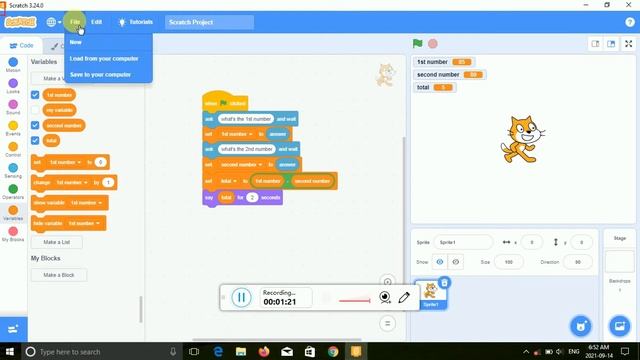 Scratch Project How to Save.👍👍 смотреть онлайн