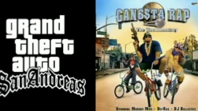 GTA:SA theme x Gangsta Rap смотреть онлайн