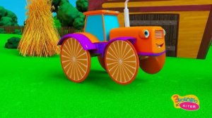 Їде Трактор Траляляктор 3D – Дитячі Пісні – З Любов'ю до Дітей
