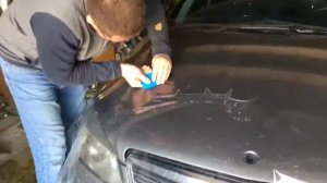 оклейка капота своими руками защитной антигравийной пленкой