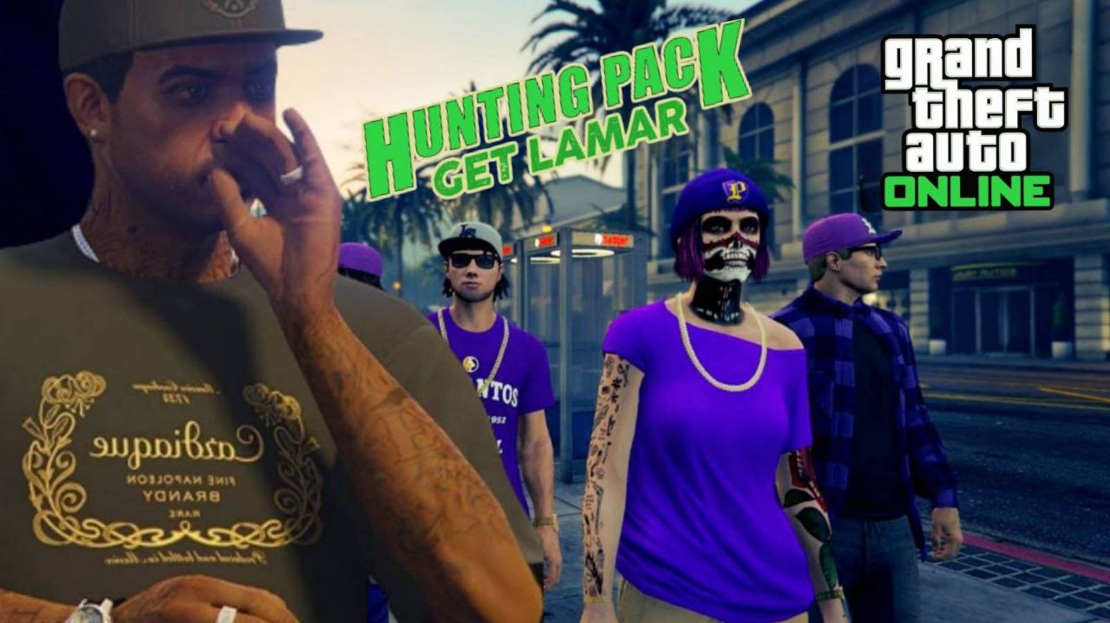 Противоборство Автоколонна за Ламаром 1 в GTA Online ЛД Органик смотреть онлайн