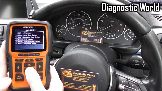Ferrari Diagnostic Tool NT510 from Diagnostic World смотреть онлайн