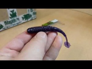 Распаковка посылки с силиконовой приманкой Generic Craft Swing Tail