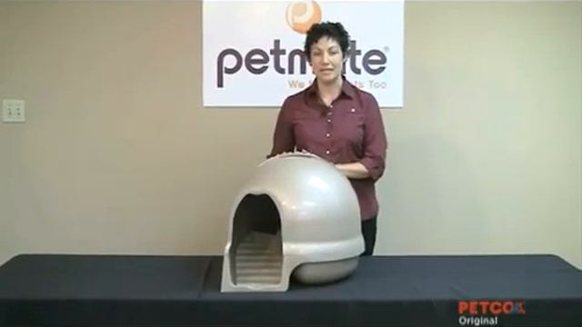 Booda Clean Step Litter Box Demonstration смотреть онлайн