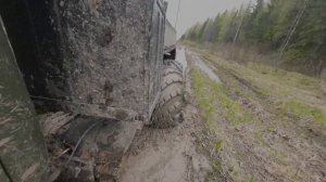 ЗИЛ 131✅на  АРОЧНОЙ резине 🔥 бездорожье!