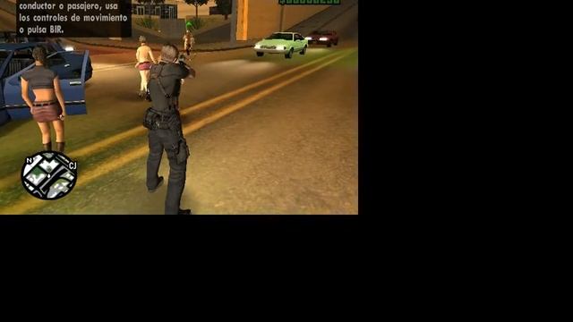 mi primer gameplay de gta san andreas el cj se mira asi proque le puse la skin de leon смотреть онлайн