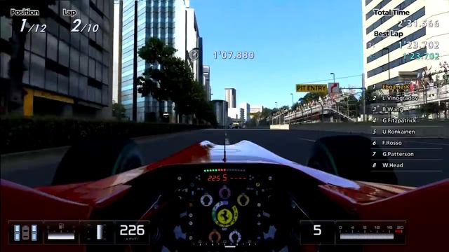 Gran Turismo 5 : Ferrari F10 Mission Tokyo Route 264