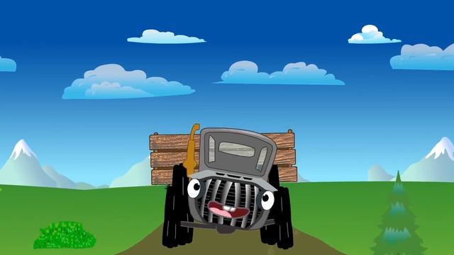 РАЗНОЦВЕТНЫЙ ТРАКТОР 