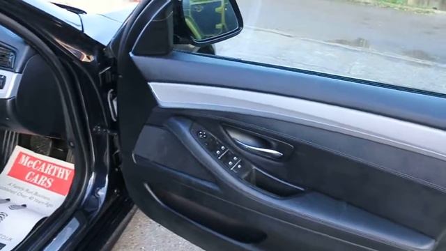 BMW 5 Series 520d M Sport Turbo Diesel 184 PS 8 Speed Auto Sat Nav YB62 EOR смотреть онлайн