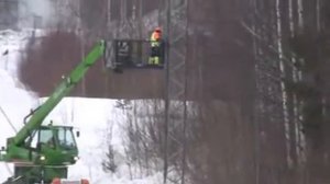 Снегоборьба на железных дорогах Финляндии