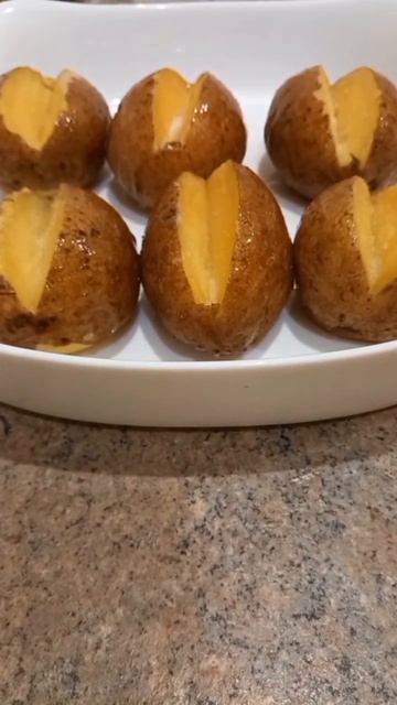 #быстрая картошка🥔#картошка в мундире, в духовке🔥