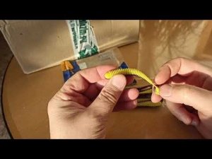 Распаковка посылки с виброхвостом Yaman Pro Betta