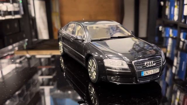 501.05.081.35 Kyosho Audi A8 W12 6.0 L 1:18 смотреть онлайн