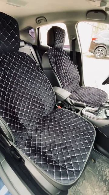 Накидки на сиденья автомобиля из велюра / авточехлы универсальные велюровые (2шт) смотреть онлайн