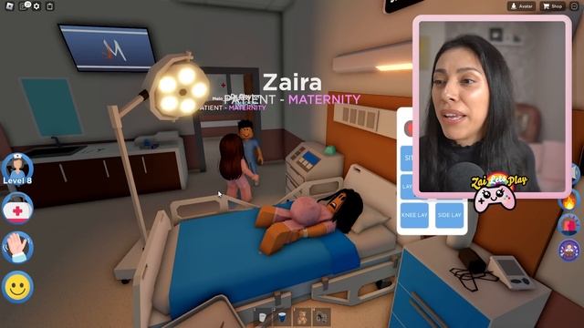 PREGNANT in ROBLOX MAPLE HOSPITAL!! (Roblox) смотреть онлайн