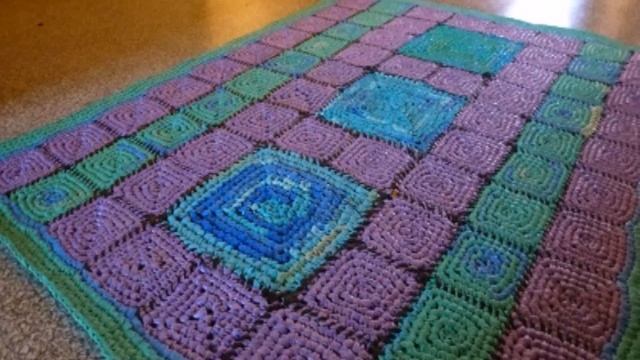 коврик для ванной своими руками из маек смотреть онлайн