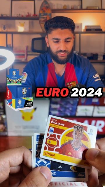 Topps Euro2024 Sticker Pack Opening ⚽️ смотреть онлайн