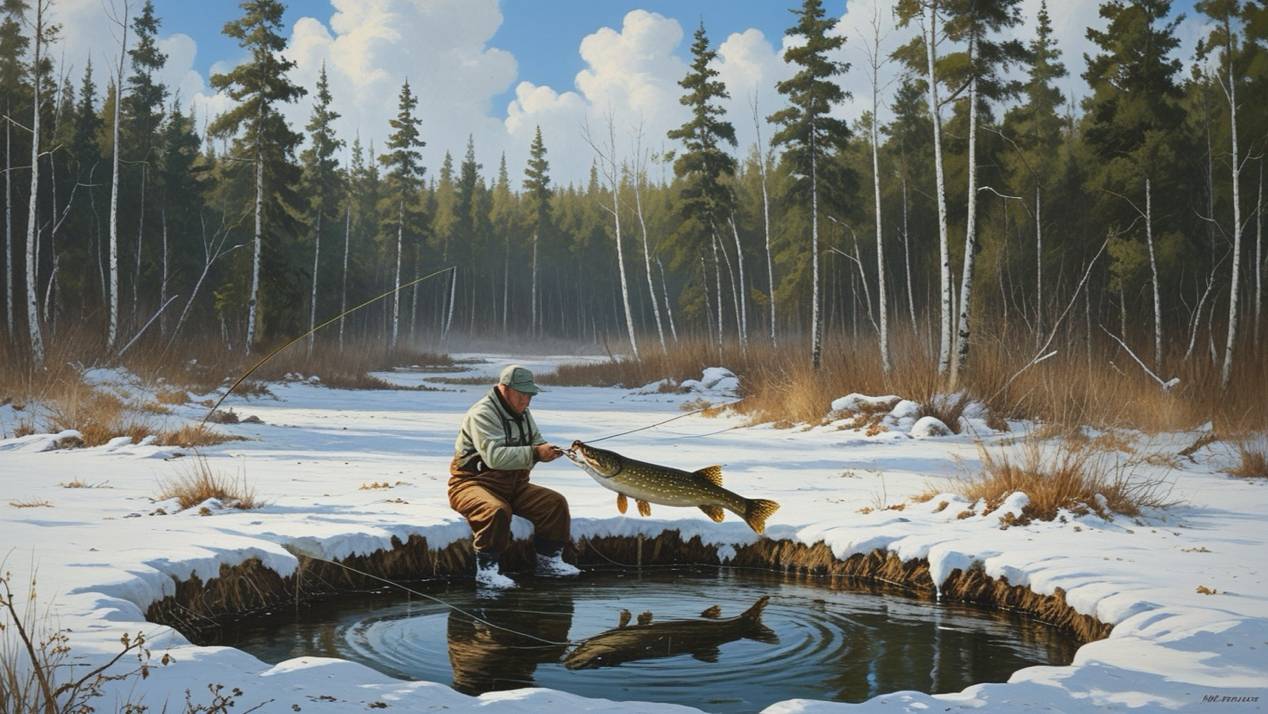 Закрытие сезона зимней рыбалки смотреть онлайн