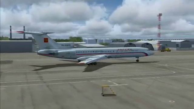 Tu 154M UNNT Krug смотреть онлайн