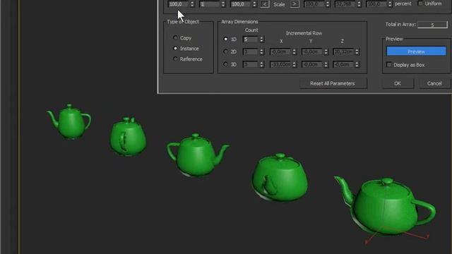 Array - 3ds Max смотреть онлайн