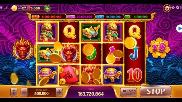 Scatter Naga merah gak pake lama no drama,,dapet double patung singa,turtle dan ikan x8 смотреть онлайн