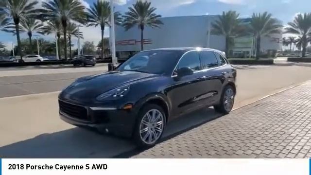2018 Porsche Cayenne PA60798 смотреть онлайн