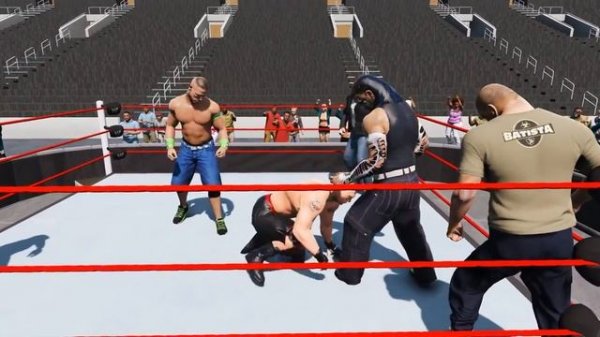 GTA 5 WWE 10-MAN BATTLE ROYAL (GTA V WWE Mod)