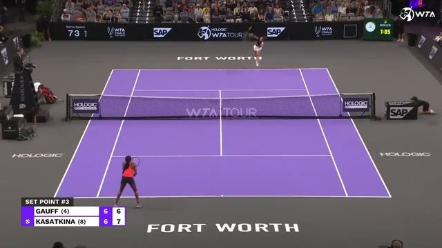 Daria Kasatkina Vs. Coco Gauff | 2022 WTA Finals Group Stage | Match Highlights