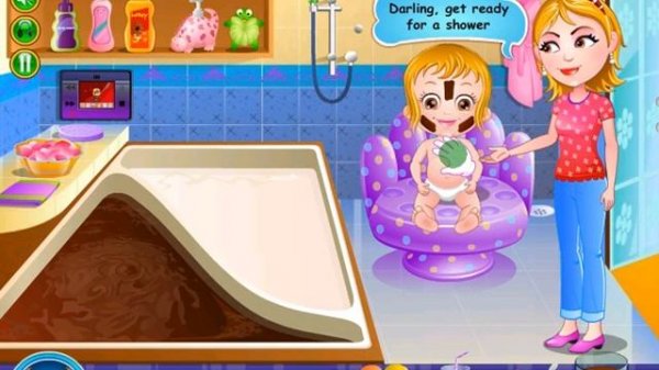 Baby Hazel Royal Bath - Babies and Kids Video Games for Girls 2014 - Bating TV Games