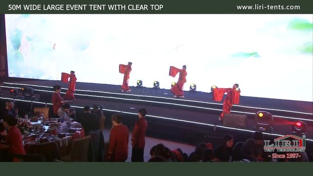 Liri 50m span width clear top tent,transparent tent, event tent, banquet tent смотреть онлайн