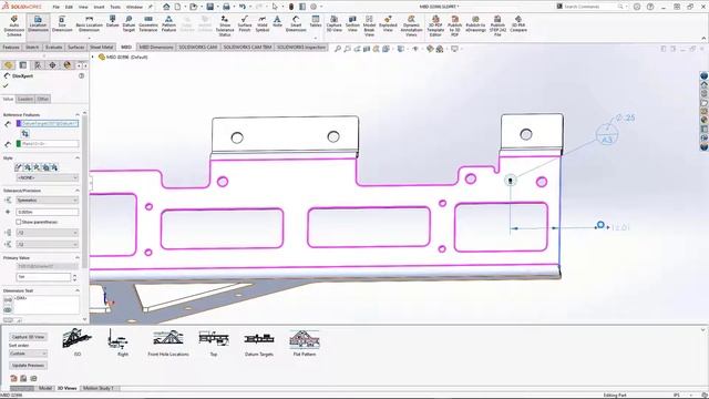 What's New in SOLIDWORKS MBD (Model Based Definition) 2021 смотреть онлайн