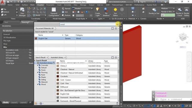 Apply material By Layer in AutoCAD 3D தமிழ் | Tamil смотреть онлайн