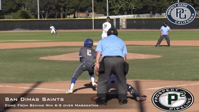 San Dimas Saints Come From Behind Victory over Maranatha смотреть онлайн
