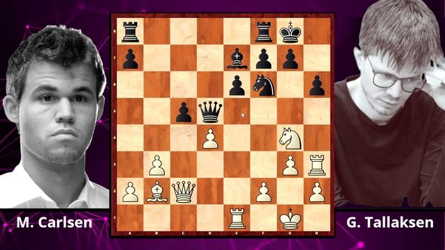 Magnus Carlsen Sacrifices Everything! | Immortal Chess Game | Carlsen - Tallaksen | смотреть онлайн