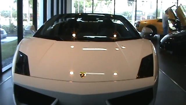 2010 Lamborghini LP560-4 Gallardo Spider With Black Rims In Miami