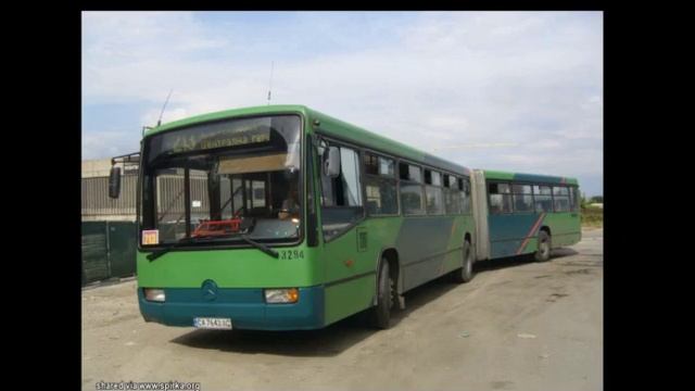 Mercedes Benz O345G ZF4HP590 in Sofia, Bulgaria смотреть онлайн