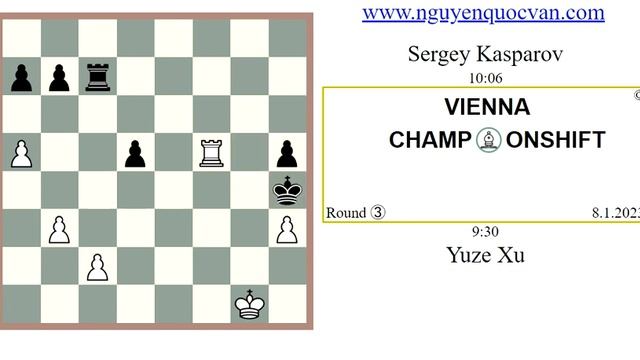 Yuze Xu vs Sergey Kasparov смотреть онлайн