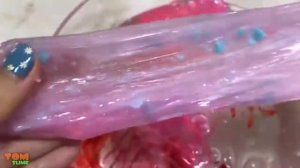 ✌Окрашивание слайма помадами✌СЛАЙМ+ПОМАДА 💖