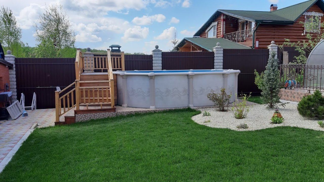 Автоматическое Оборудование Акон для Бассейна Каркасного 5.5х3.7х1.35 - монтаж автоматики управления смотреть онлайн