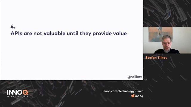 Why “API-first” might not be a good idea – INNOQ Technology Lunch смотреть онлайн