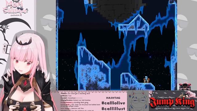 18 Hours in 4 Min | Every Time Calli Jumped to a New Screen in Jump King смотреть онлайн
